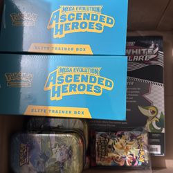 Ascended Hero’s ETB, Tin, Packs