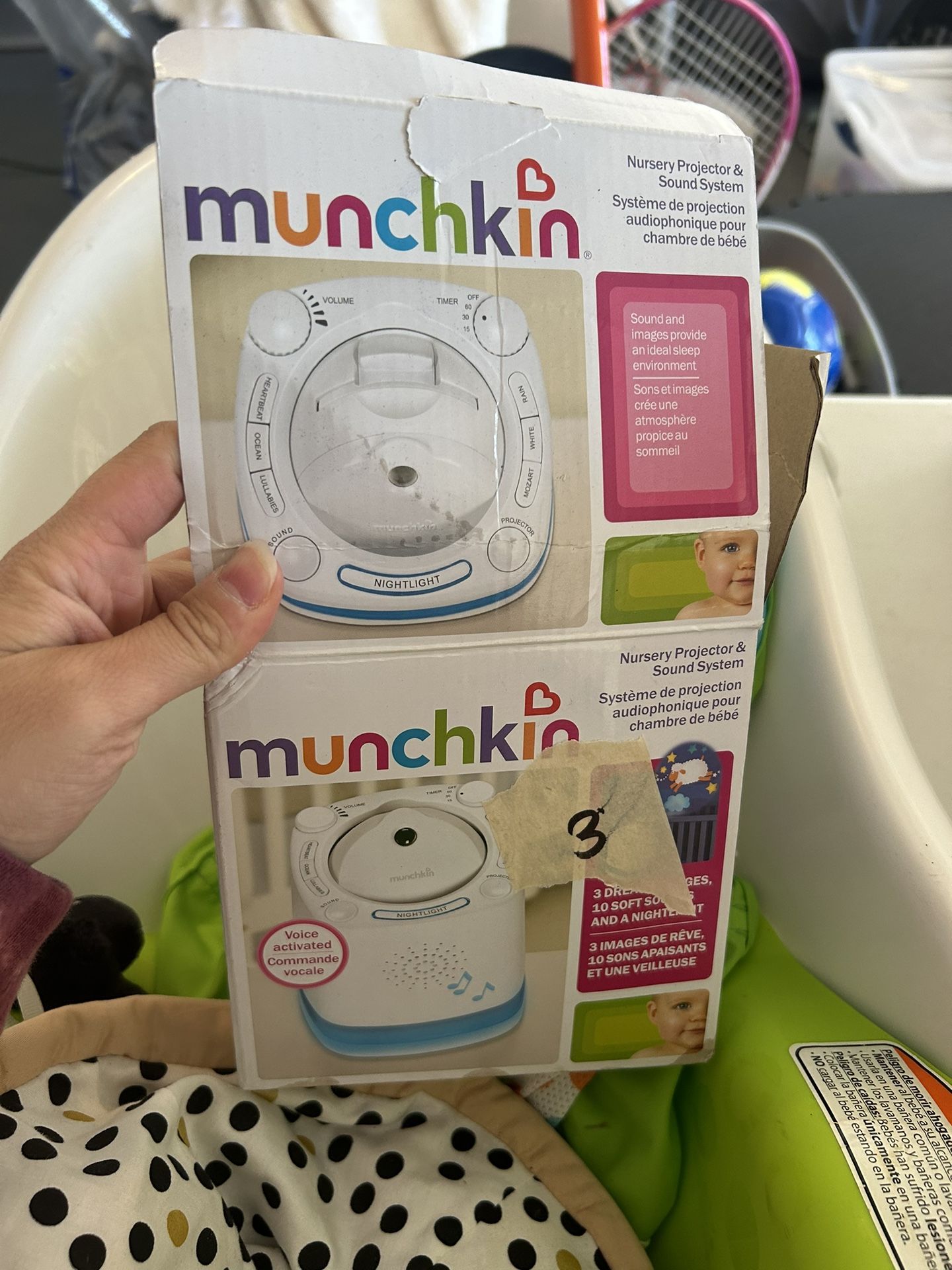 Munchkin Music Maker. And Lights. Soother