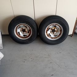 2  Trailer Tires.     ($20 each)