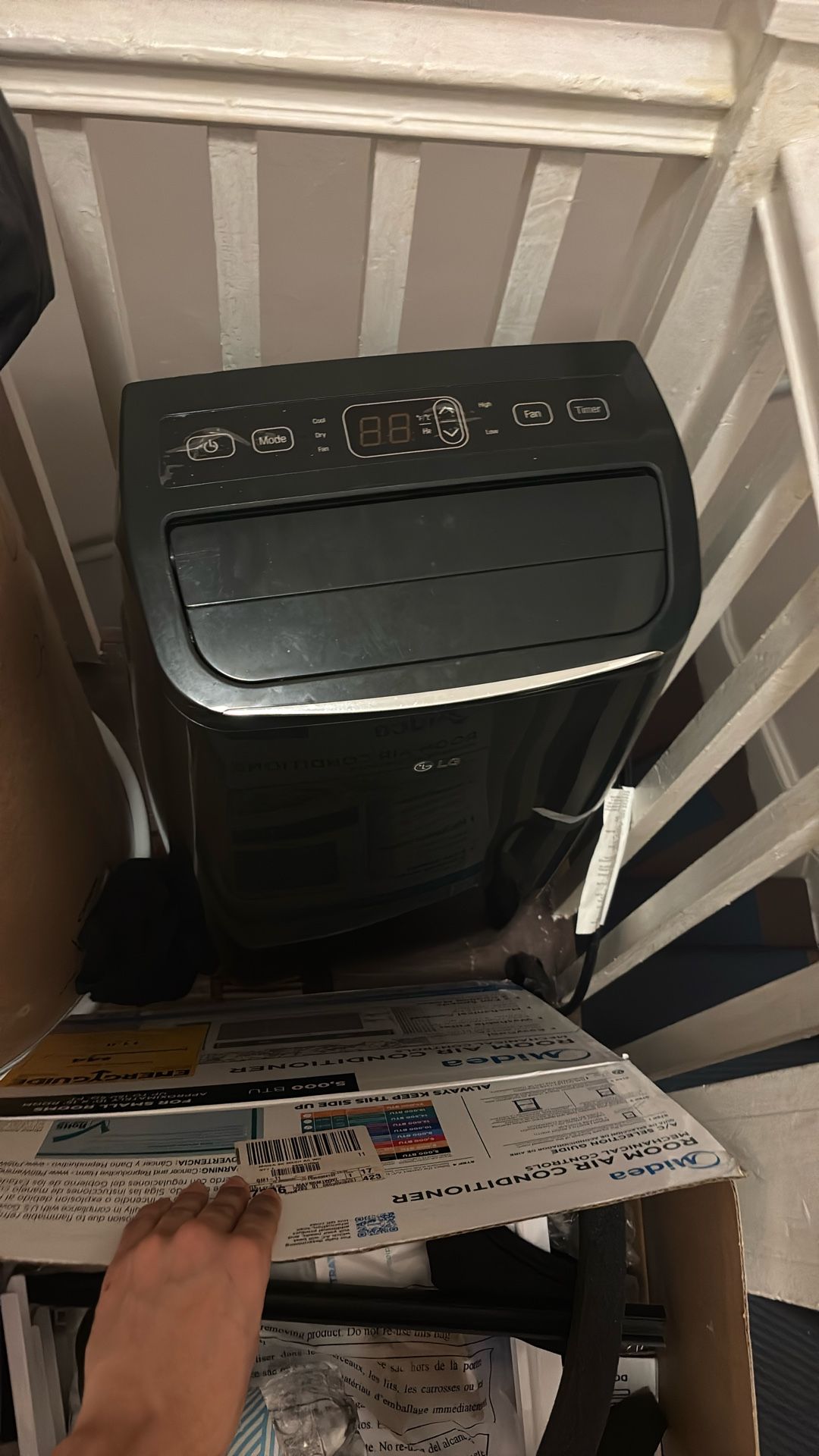 LG portable air conditioner,