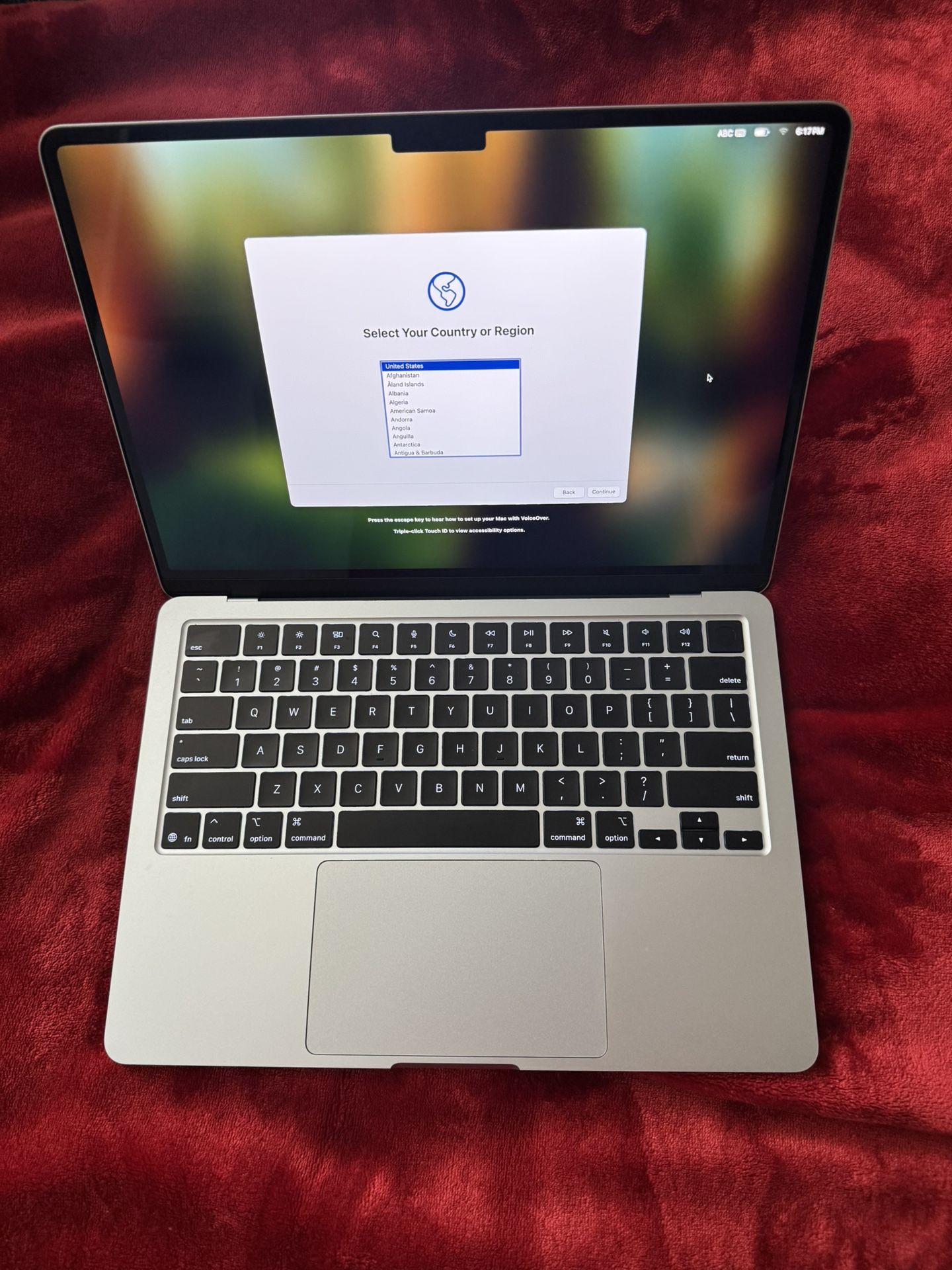 Macbook Air M4 chip