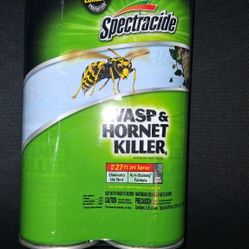 2 PACK WASP & Hornet SPRAY KILLER - 2 PESTICIDA AVISPAS Y AVISPONES