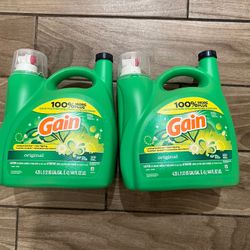Detergent Gain 2 X $28