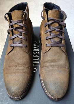 Mens Thursday Suede Boots