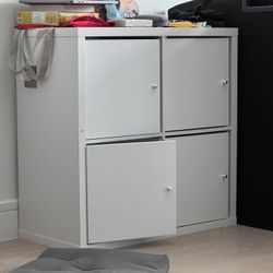 Book Shelve, White, 2*2