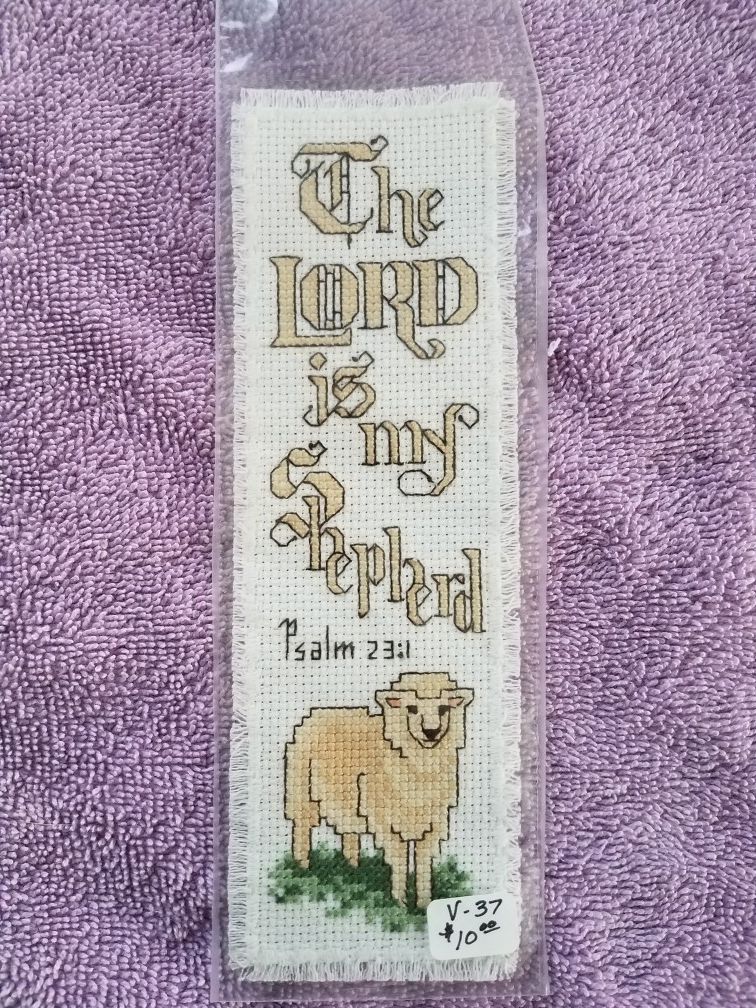 The Lord is my shepherd bookmark