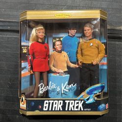 Barbie And Ken Star Trek Gift Set NEW IN BOX