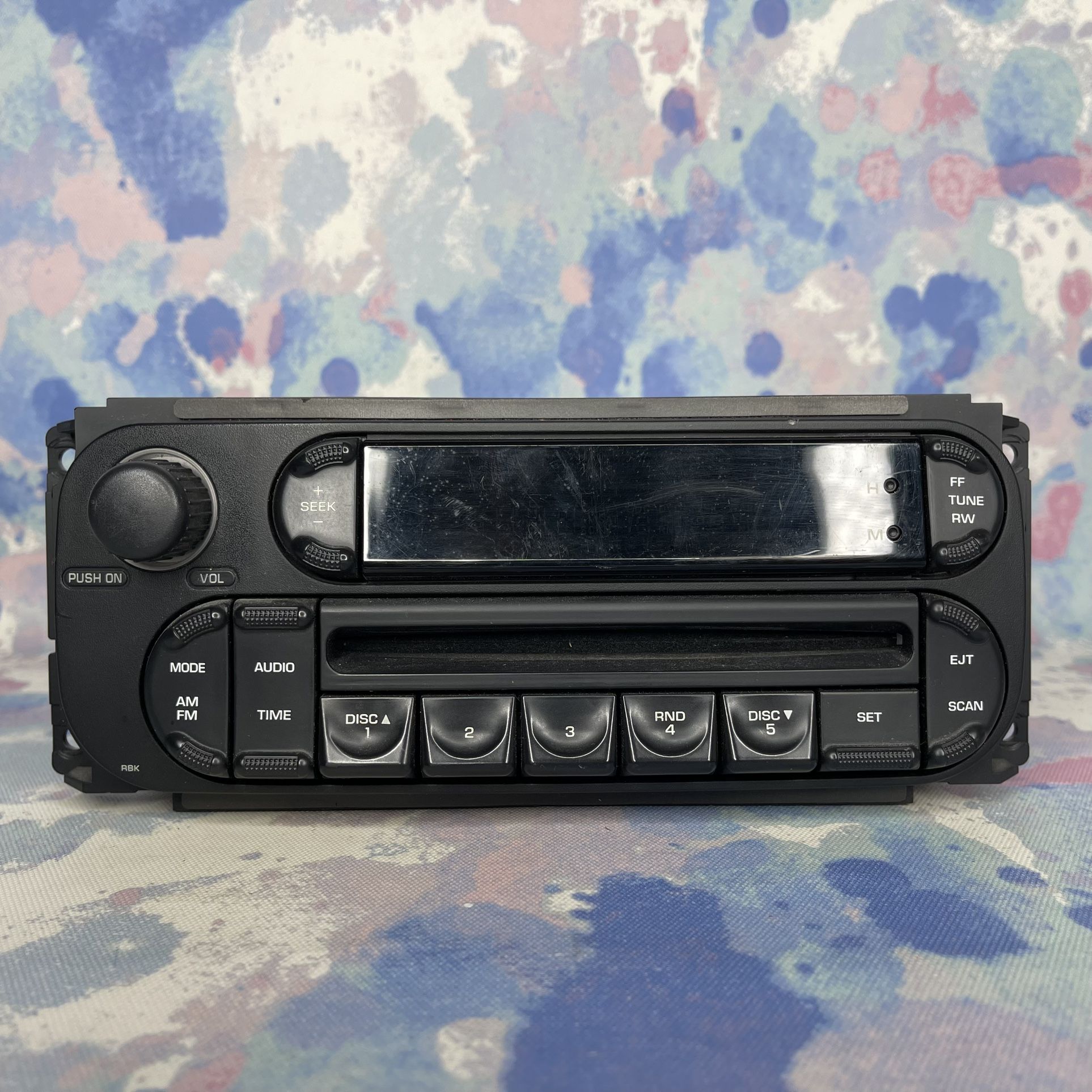 GENUINE DODGE CHRYSLER JEEP CD PLAYER RADIO STEREO | P 0 5 0 9 1 5 0 6 A E | RBK | OEM Car