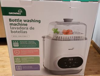 Grownsy bottle washer and sterilizer