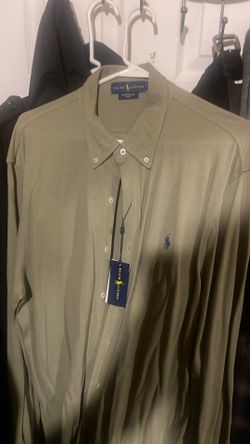 New Mesh Polo Button Shirt Xl 