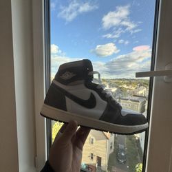 Jordan 1 Washed Black Size 12