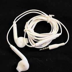 Samsung GH59-14383H Hands-Free 3.5mm Headphones with Mic, White