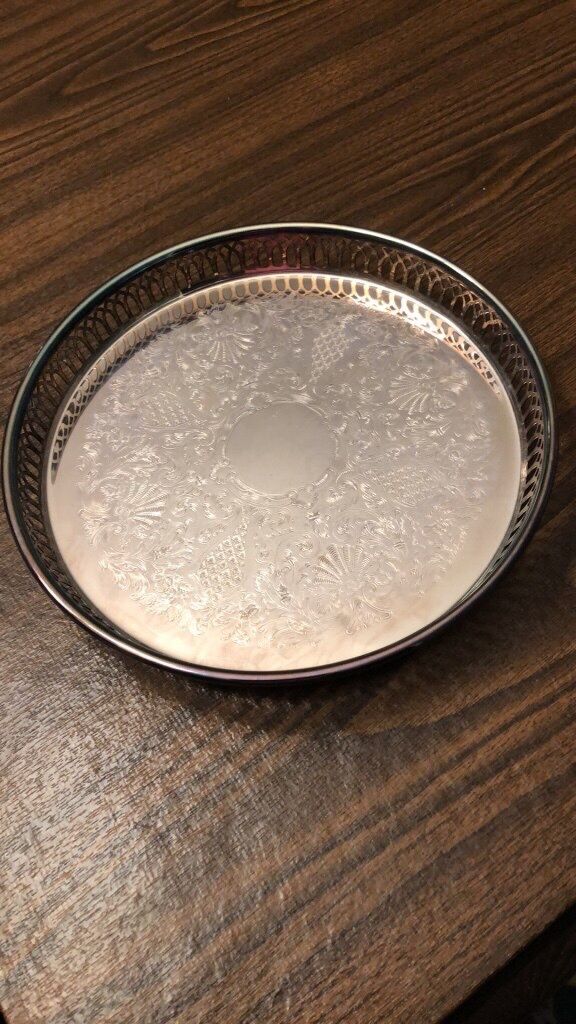 Silverplate tray