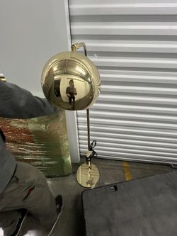 Urban Outfitter Gold Lamp 