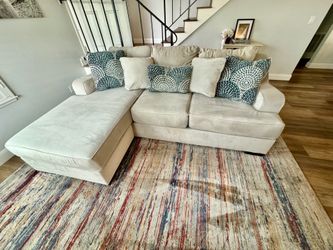 Grey Living Spaces Chase Sectional Couch