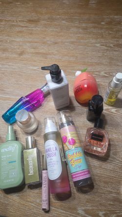 FREE perfumes and body sprays...Victoria secret and bath and body
