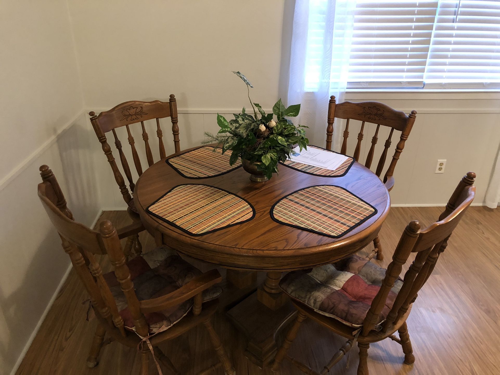 8 Piece Wood Dining Set