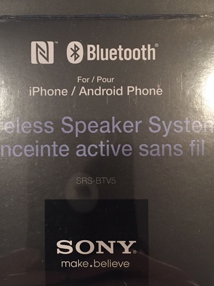 Sony SRS-BTV5 Portable Bluetooth Wireless Speaker System