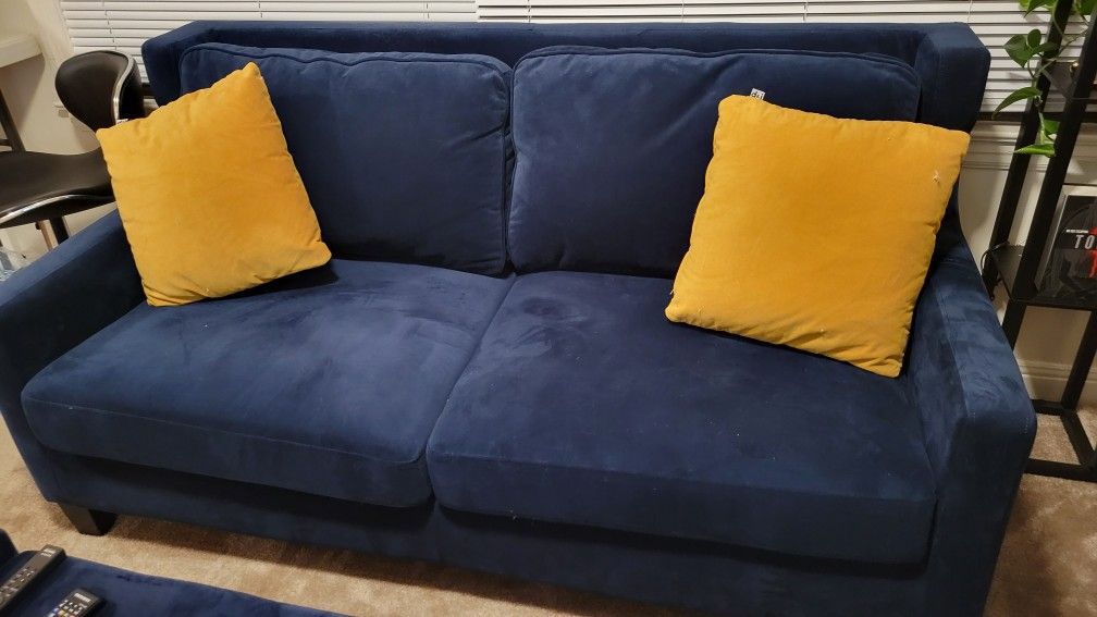 Beautiful Blue Couch