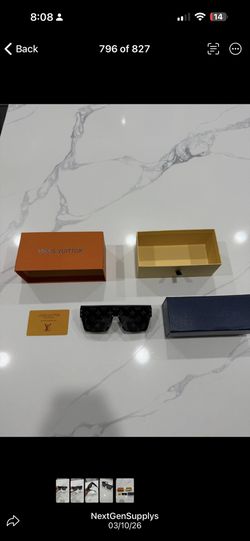 louis vuitton glasses w/ tinted lenses