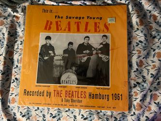 THE BEATLES + Tony Sheridan: "This Is....The Savage Young Beatles"-Vinyl 