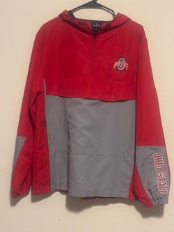 Ohio State Colosseum Quarter-Zip Pullover Jacket Large