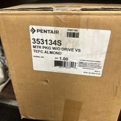 Pentair 353134s 1.5hp Motor W/o Drive 