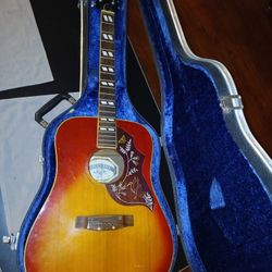 Vintage 1970s Granada Hummingbird Copy Acoustic Guitar PROJECT Japan