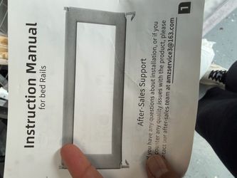 Bed rails king size no drill.