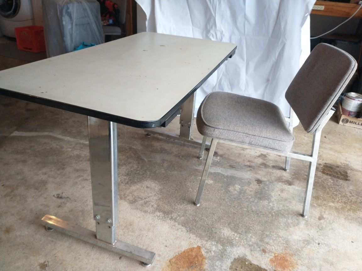 Office Desk/Table And 2 Chairs