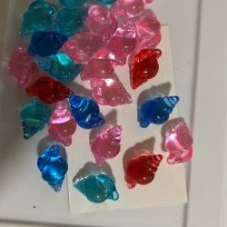 24 Polyp Conch Shells 50 Cents 