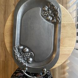 Gun metal color tray