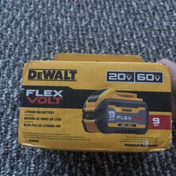 Dewalt FLEXVOLT 20V/60V MAX Lithium-lon 9.0Ah Battery