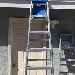 Werner 8 foot aluminum ladder