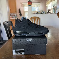Jordan 4 Retro Black Cat (2025) Size 11