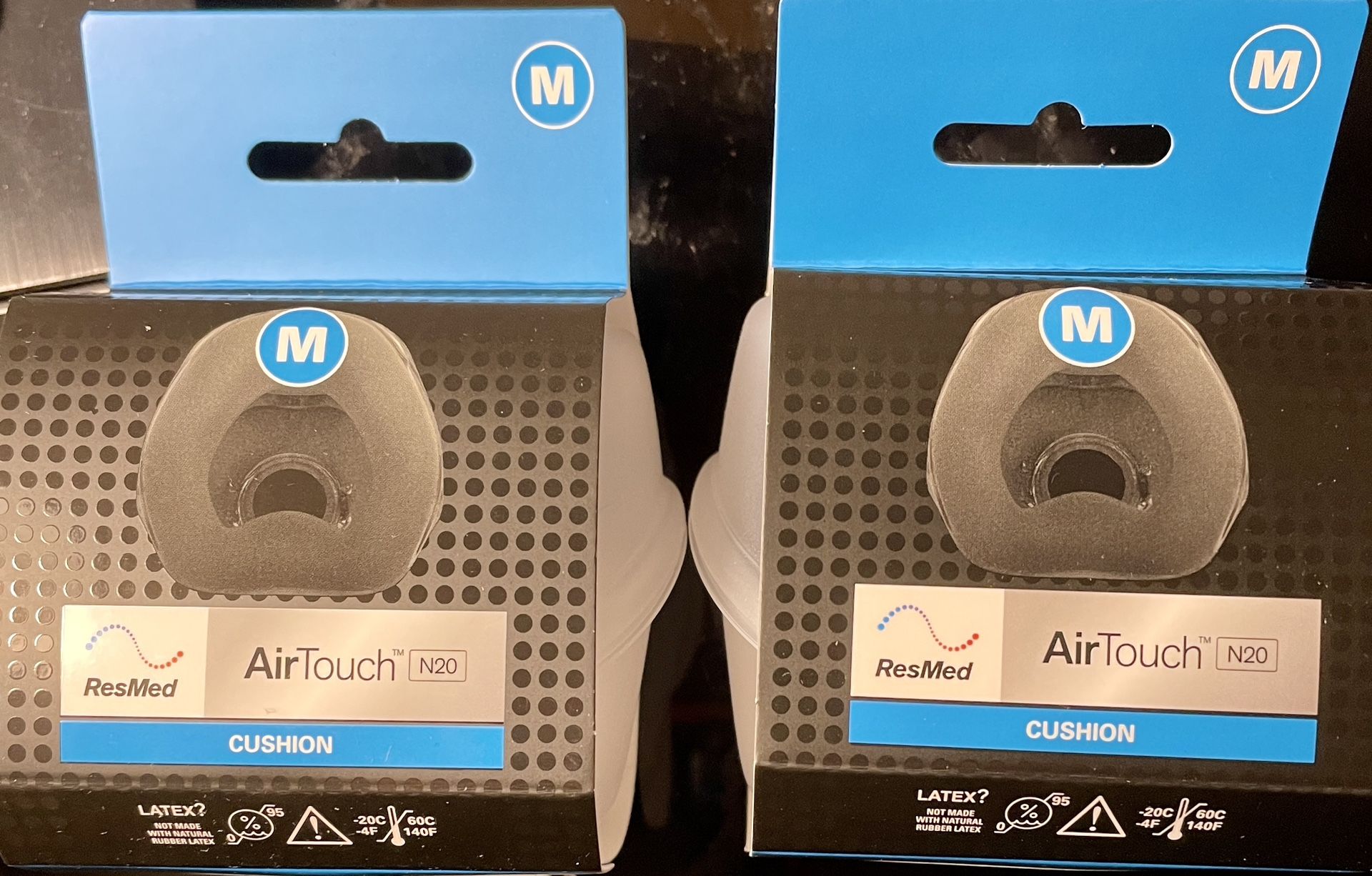 Two (2) ResMed AirTouch N20 Cushion (M)