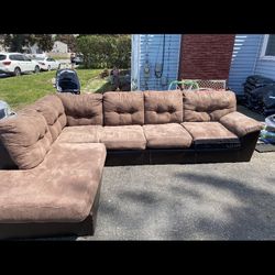 Brown Couch 