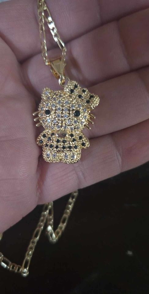 Gold Plated Hello Kitty