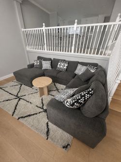 Sleeper Couch with Storage (4 piece)