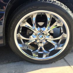 23 Inch Rims And Brand New Tires