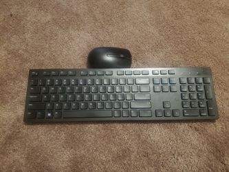 Wireless Dell Keyboard + Mouse