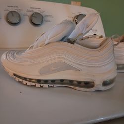 Nike Air Max 97 (GS) "White Metallic Silver