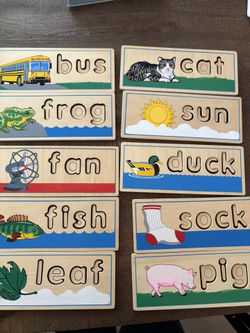 Melissa & Doug See and Spell Puzzles