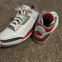 Jordan 3 “Fire Red” 