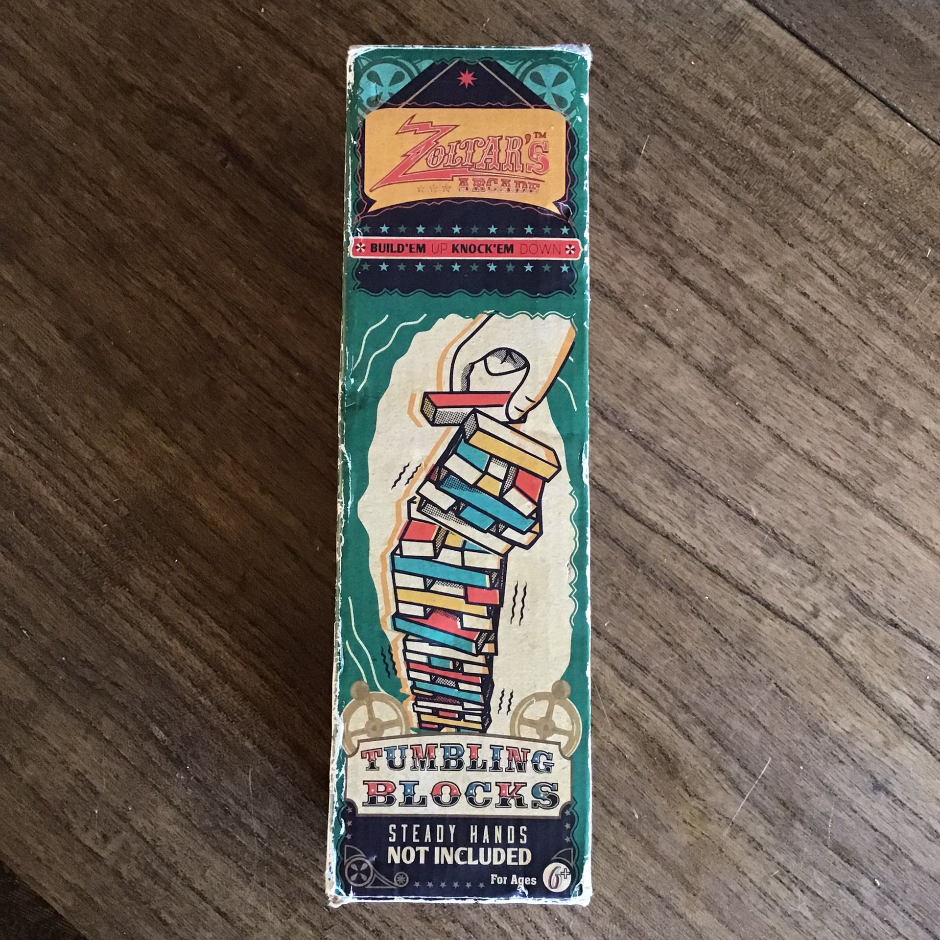 Zoltar’s Arcade Tumbling Blocks Jenga