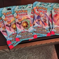 Pokemon Journey Together Sleeved Booster Packs