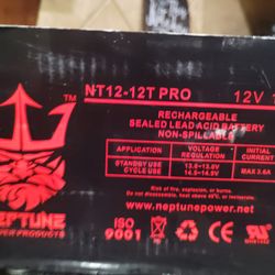 MOBILITY SCOOTER BATTERY ( 2 )  12V 12AH