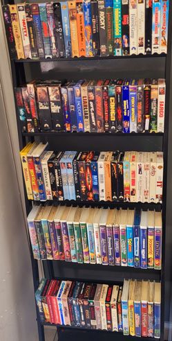 VHS *SOLD SEPARATELY*