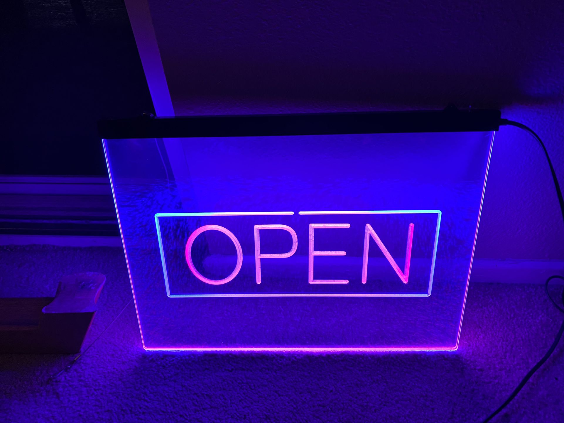 Custom Open Sign