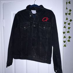 Black Denim Calvin Klein Jacket Size S